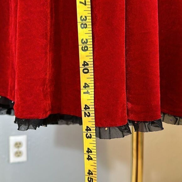 Sourpuss women’s red velvet vivienne dress size XXXL - Picture 5 of 10